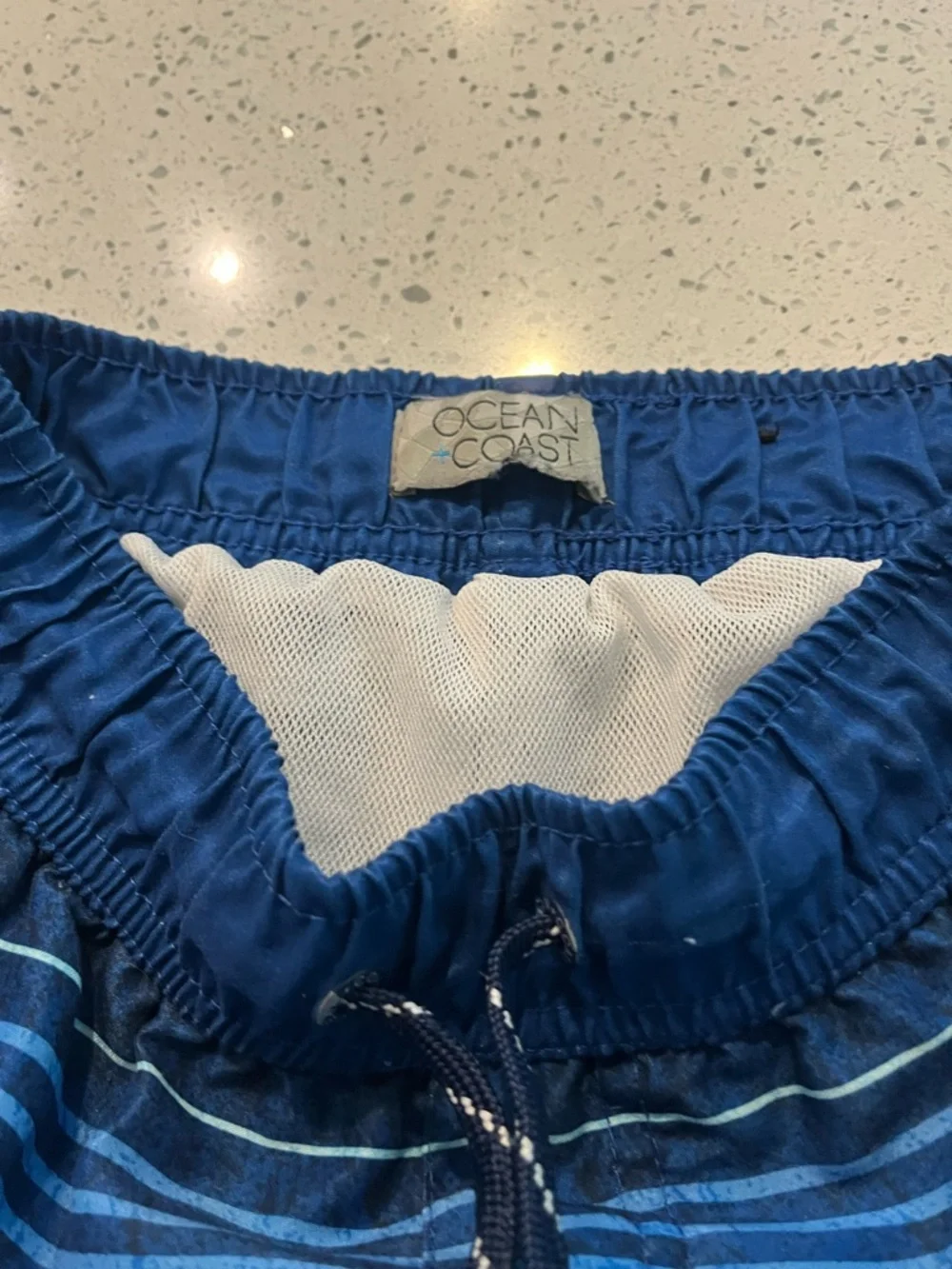 Hurley, Ocean Coast, & Wonder Nation Boys' Multi-Stripe Board Shorts Trio - Picture 12 of 14